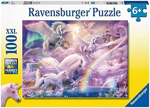 Ravensburger Pegasus Unicorns Puzzle Xxl De 100 Piezas Para
