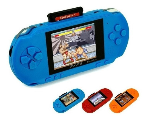 Consola Retro Portatil Pxp Sega 16 Bits +150 Juegos