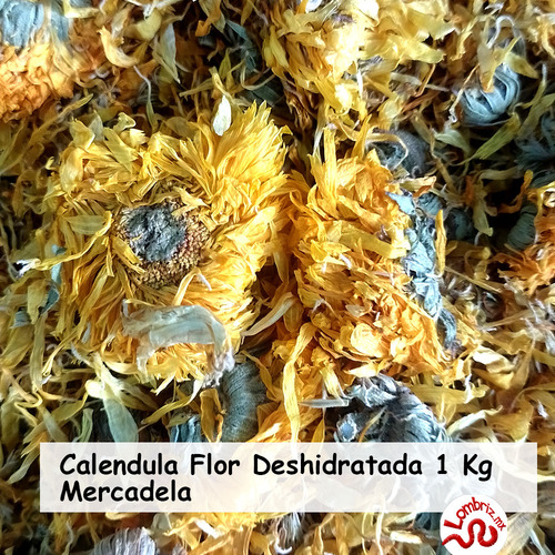 Flor De Caléndula Deshidratada Mercadela Té Infusión 1 Kilo