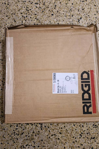 K-50 Ridgid 230 Voltios + Juego De Guaya Nuevo (Usado)