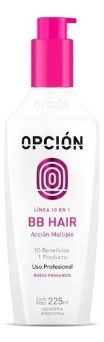 Alisado Reparador Capilar Profesional 10 En 1 Opción Bb Hair