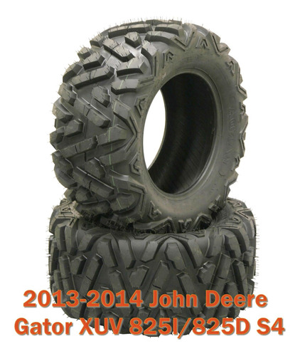 26x9r12 Radial Atv Front Tire Set For 13-14 John Deere G Ugg