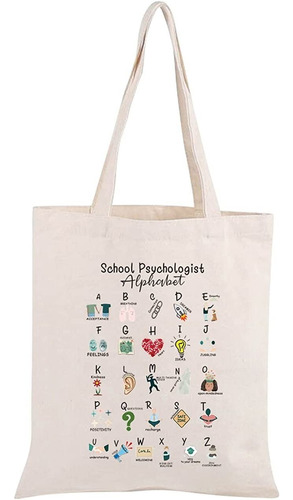 Bolsa De Lona Para Psicólogos Escolares, Psicólogos, Apre.