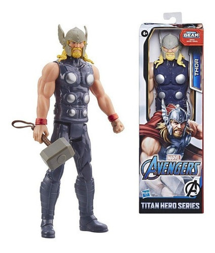 Boneco Avengers F12 Titan Hero Blast Gear Thor Hasbro 15006