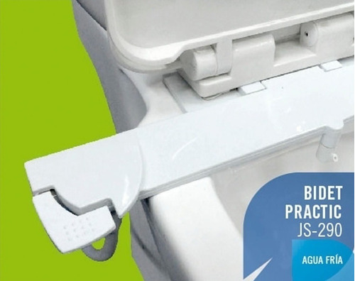 Imagen 2 de 6 de Bidet Practico Adaptable Para Inodoro Agua Fria Bidetpractic