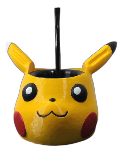 Mate Pikachu Pokémon Impreso En 3d