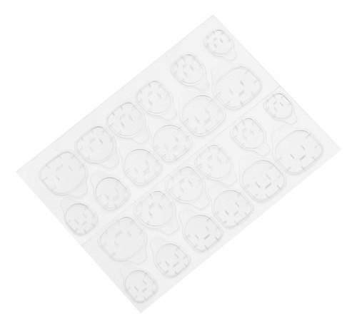Pegatinas De Doble Cara Con Puntas De Uñas Postizas, Cintas