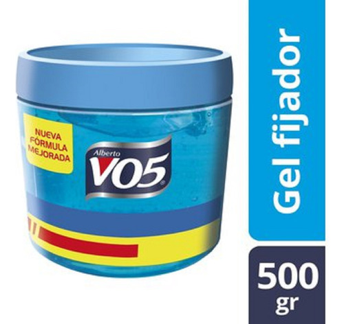 Alberto Vo5 Gel Fijador Men 500 Gramos Fijación Por 24 Horas