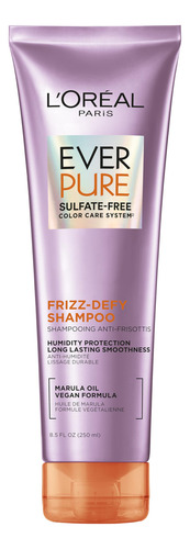 Shampoo Loréal Paris Everpure Frizz Defy Sem Sulfato 250ml