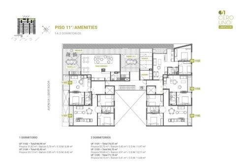 Imagen 18 de 18 de Venta Apartamento 2 Dormitorios Aguada 01 Libertador