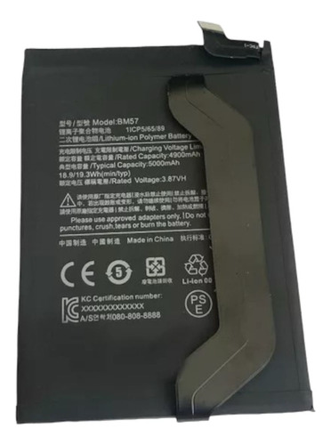 Batería Para Xiaomi Redmi Note 10 Pro 5g Poco X3 Gt Bm57
