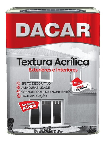 Pintura Textura Acrílica Lisa Dacar Premium Ext. - Int. 24kg