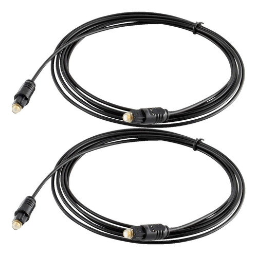 Protronix Digital Audio Optical Toslink Fiber Optic Cable, 6