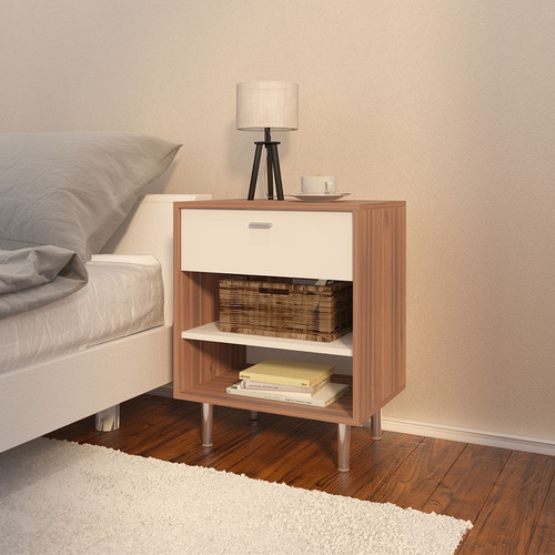 Mesa De Luz 1 Cajon Centro Estant Mle Evo 10 Paraiso