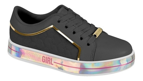 Imagem 1 de 1 de Tênis Infantil Molekinha Menina Casual Glitter