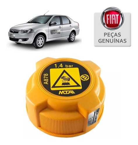 Tampa Do Vaso De Expansao Fiat Siena 2004 A 2013 51783661