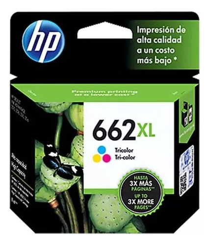 Cartucho Hp 662xl Color Original Hp 2515 3515 2545 3545 4645