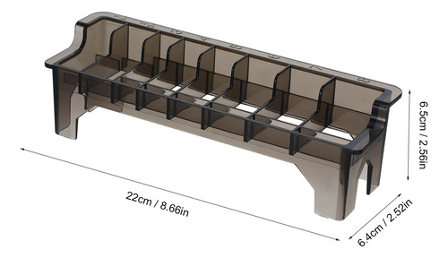 Organizador De Plástico Clipper Guide Con Forma De Peine, Es