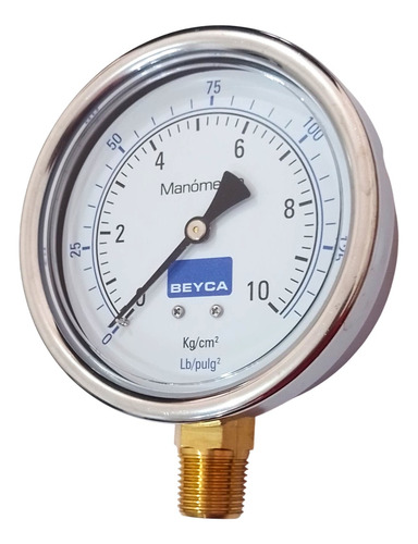 Manómetro 0-10 Kg/cm2 Mm4-48 Beyca (100mm)