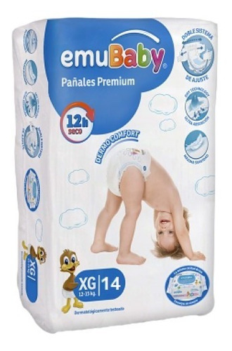 Pañal Emubaby Premium