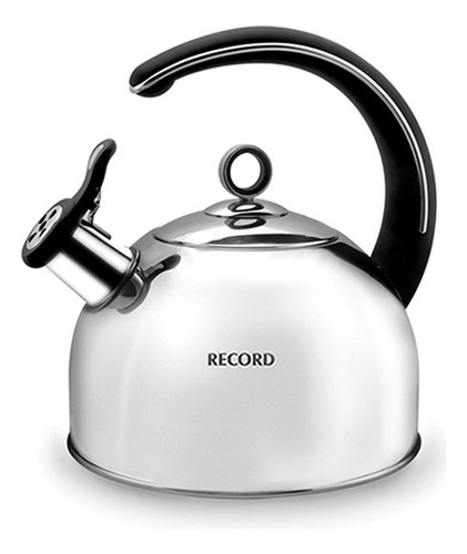 Tetera Record De Acero Inoxidable De 2.5lt Silver