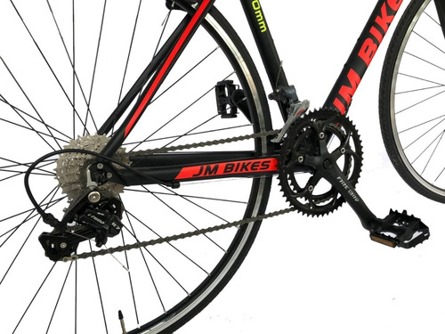 Imagen 3 de 3 de Bicicleta Jm Bike Ruta 2 X 9 Rodado 28