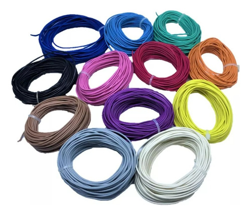 Cable Unipolar 0.25mm X 50 Metros - Color A Elección