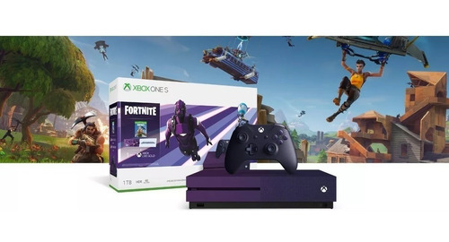Consola Xbox One S Fornite Modelo Exclusivo Garantía Oficial