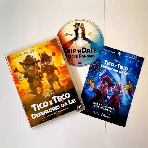 6 DVDs - Tico e Teco Defensores da Lei Completo