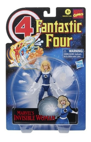 Mujer Invisible Cuatro Fantasticos Marvel Legends Hasbro
