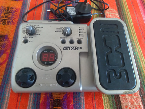 Pedalera Para Guitarra Zoom G1xnext. Excelente Estado!