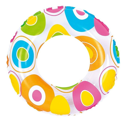 Boia Inflável De Cintura Piscina Praia Colors 50cm