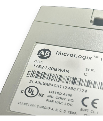 Plc Allen Bradley 1762-l40bwar (Usado)