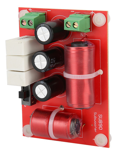 Altavoz De 3 Vías Con Divisor De Frecuencia De Graves Con Fi