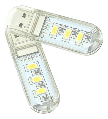 Luz De Lectura Usb Mini Portátil Led Llavero Paquete De 5 Color De La Estructura Color De La Pantalla