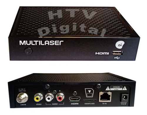Imagem 2 de 6 de Oi Tv Livre Hd Kit Antena + Receptor Habilitaçao Grats