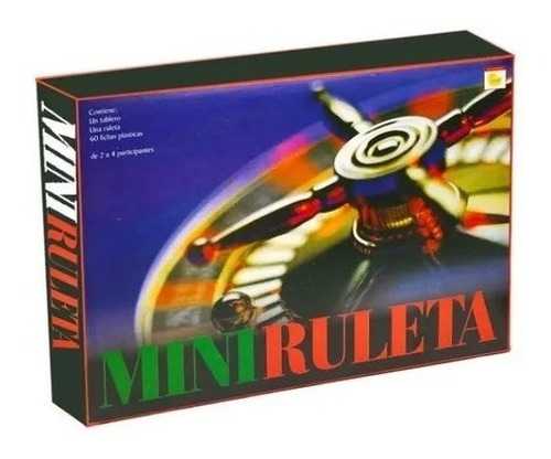 Mini Ruleta Clasica Juego De Mesa Yuyu Fichas Plasticas