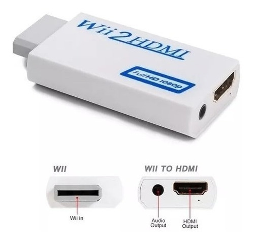 Adaptador Nintendo Wii A Hdmi Y Audio 3.5mm (sm-c7842wii)