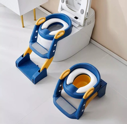 Asiento Adaptador Escalera Plegable - Pelela 2 En 1 Wc Niños