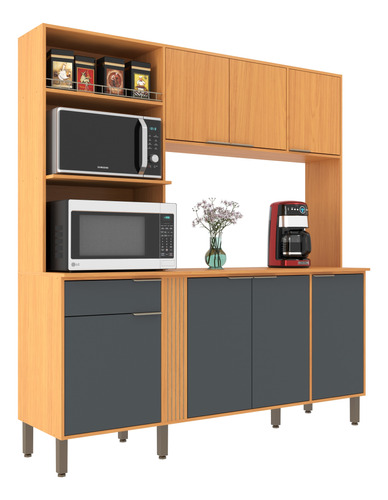 Mueble Kit Cocina Compacta, Aéreo Cocina, Mueble Bajo Mesada