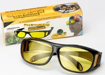 Comprar Óculos Visão Noturna Lentes Amarelas Sobrepor Ciclismo Pesca Armação Preto Lente Amarelo A830