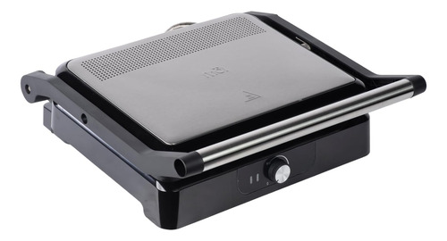 Parrilla Panini 11x9 Acero Inoxidable Doble Placa