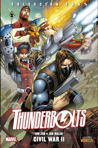 Colecc. 100% Marvel Thunderbolts Vol 2 # 01. Civil War Ii - 