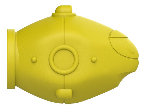 Brinquedo Mordedor Cães Amicus Fun Toys Submarino Amarelo P