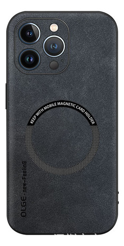 Capa De Telefone Com Anel Magnético Para Carro Para iPhone