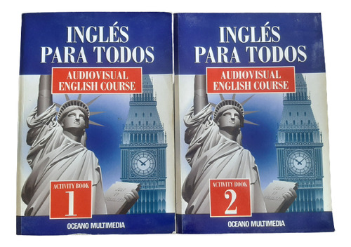 2 Libros De Actividades Inglés Para Todos Océano Multimedia 