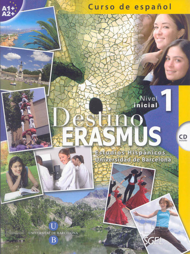 Destino Erasmus 1 + Cd (libro Original)