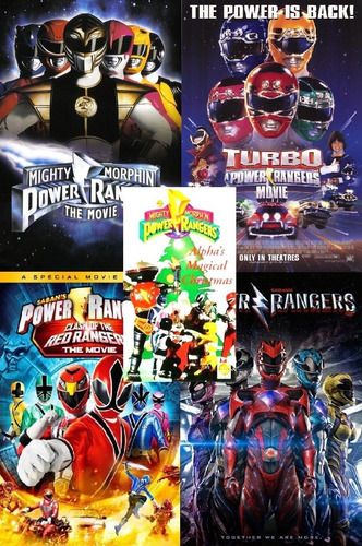 Power Rangers Serie De Peliculas Y Especiales