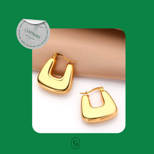 Aretes De Acero Inoxidable Arracadas De Mujer Joyeria Regalo