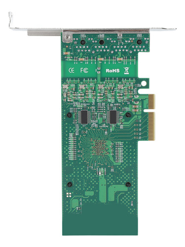 Tarjeta De Red Pci Express De 4 Puertos Pcie X4 100/1000 Bps